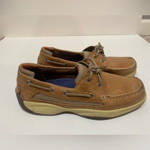 Sperry Boat Shoes-Tan- Men’s 9